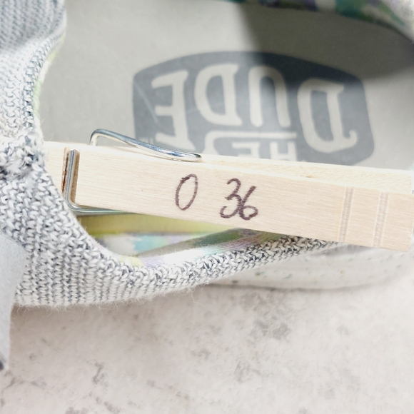 New Hey Dude Wendy Stretch Grey Pearl River Casual Slip On Shoes O36 - Picture 11 of 11